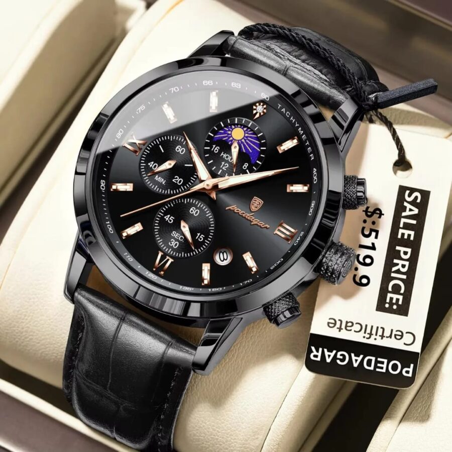 Gorgeous Leather Strap Watches