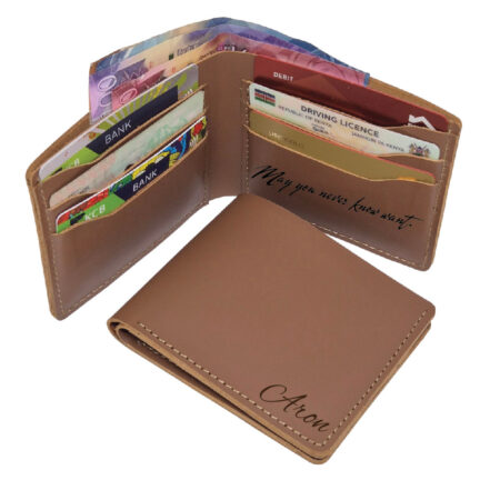 Personalized Full-Grain Leather Wallets