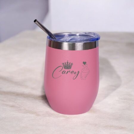 Happy Birthday Wine Tumbler