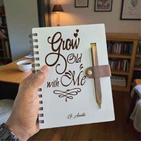 Personalized Spiral Notebook and Pen