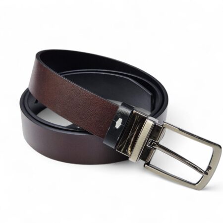 Men's Reversible Leather Belt