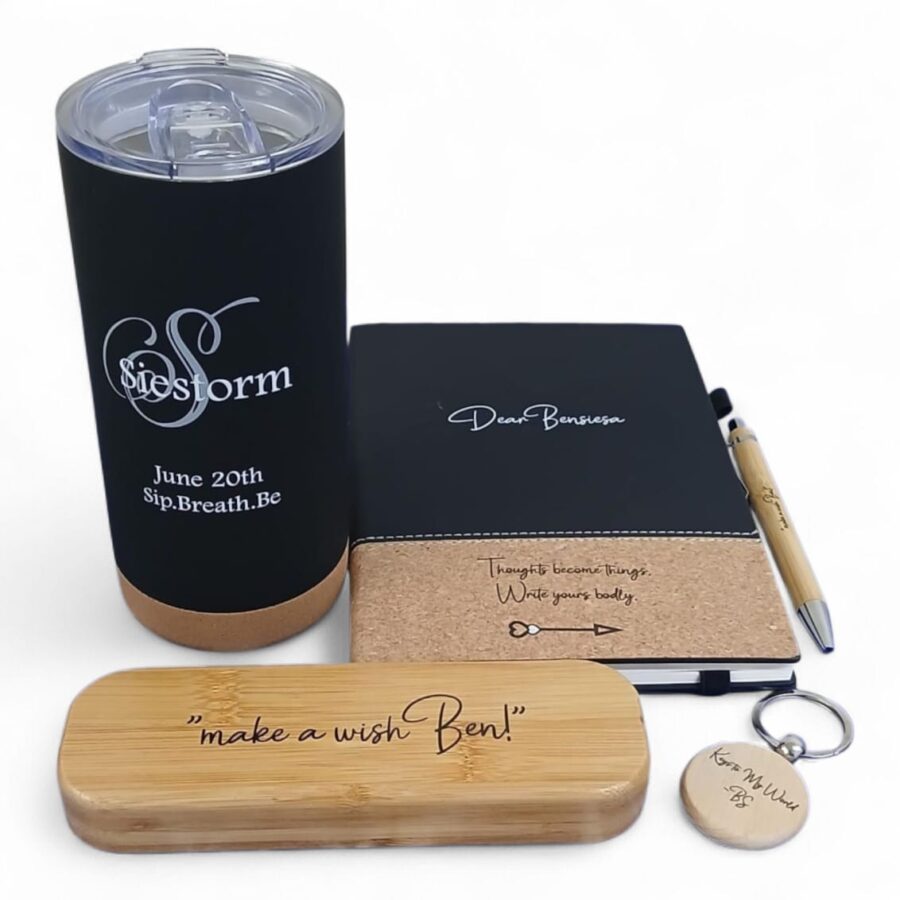 Custom Engraved Bamboo Gift Sets