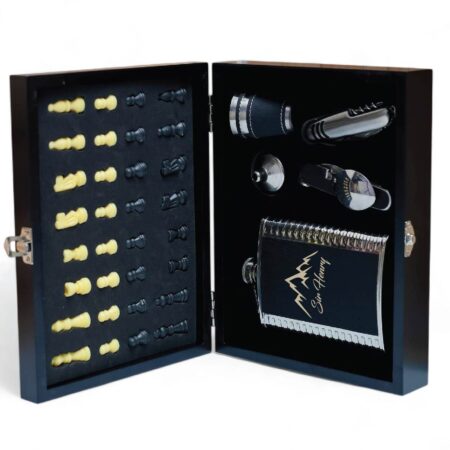 Whiskey Flask Gift Set