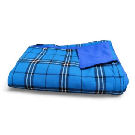 Branded Maasai Fleece Blankets In Kenya