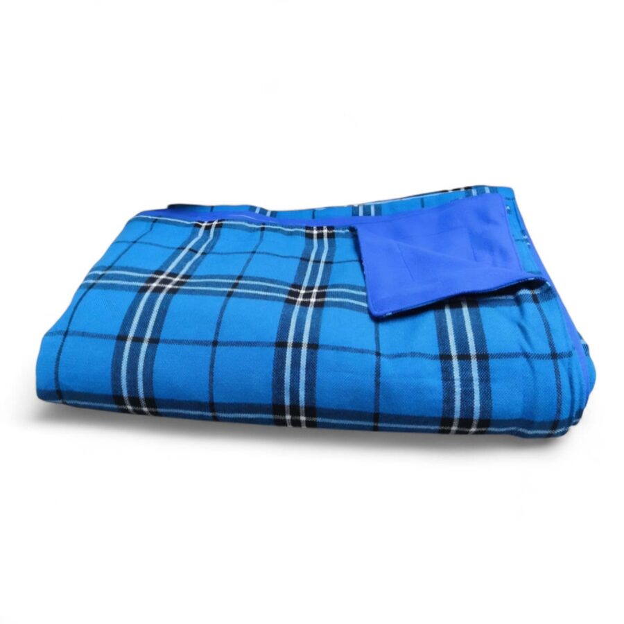 Branded Maasai Fleece Blankets In Kenya