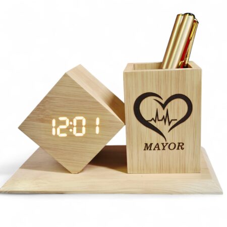 Bamboo Desk Organizer