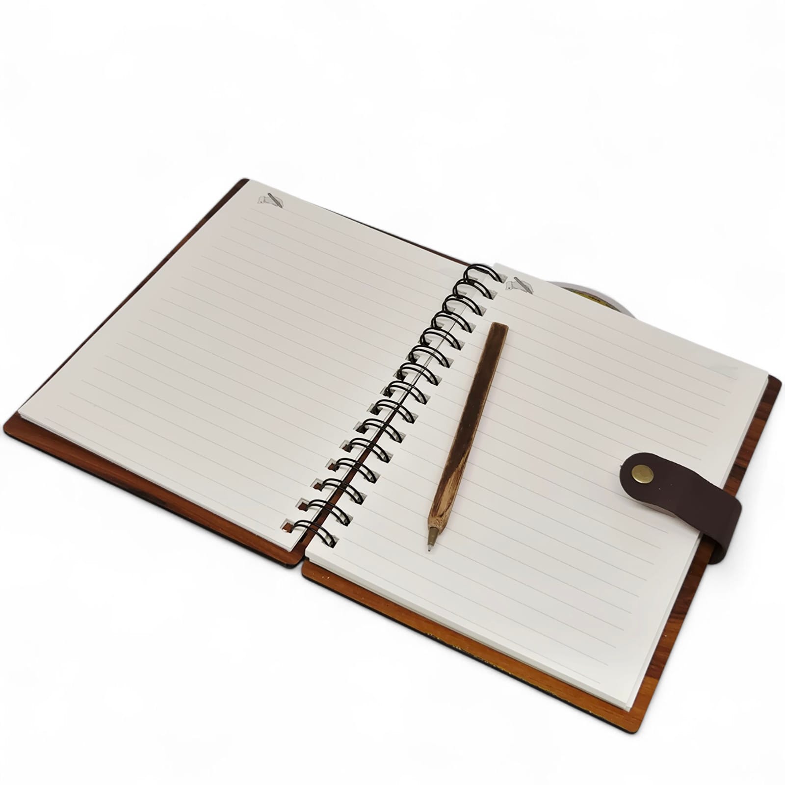 Wooden A5 Notebook