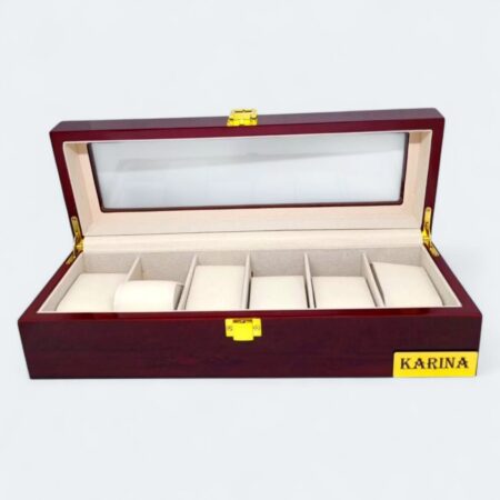 Wooden Watch Organizer Box