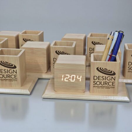 Eco Friendly Bamboo Pen Holder