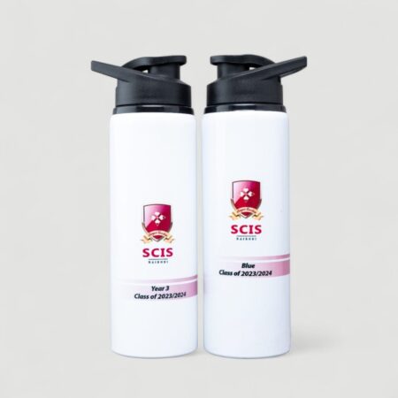 White Metal Water Bottles