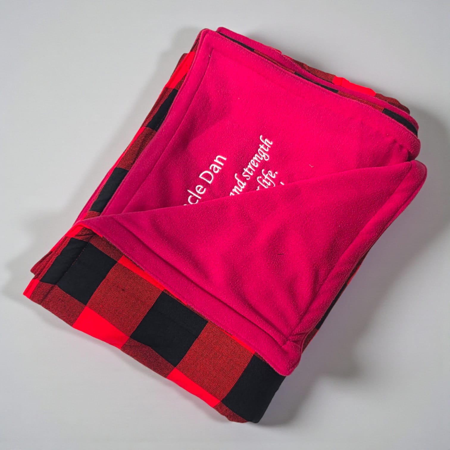 Custom Maasai Fleece Blanket