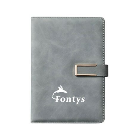 Branded A5 Grey Notebook
