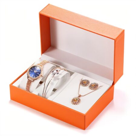 Luxury Ladies Jewelry & Watch Gift Set
