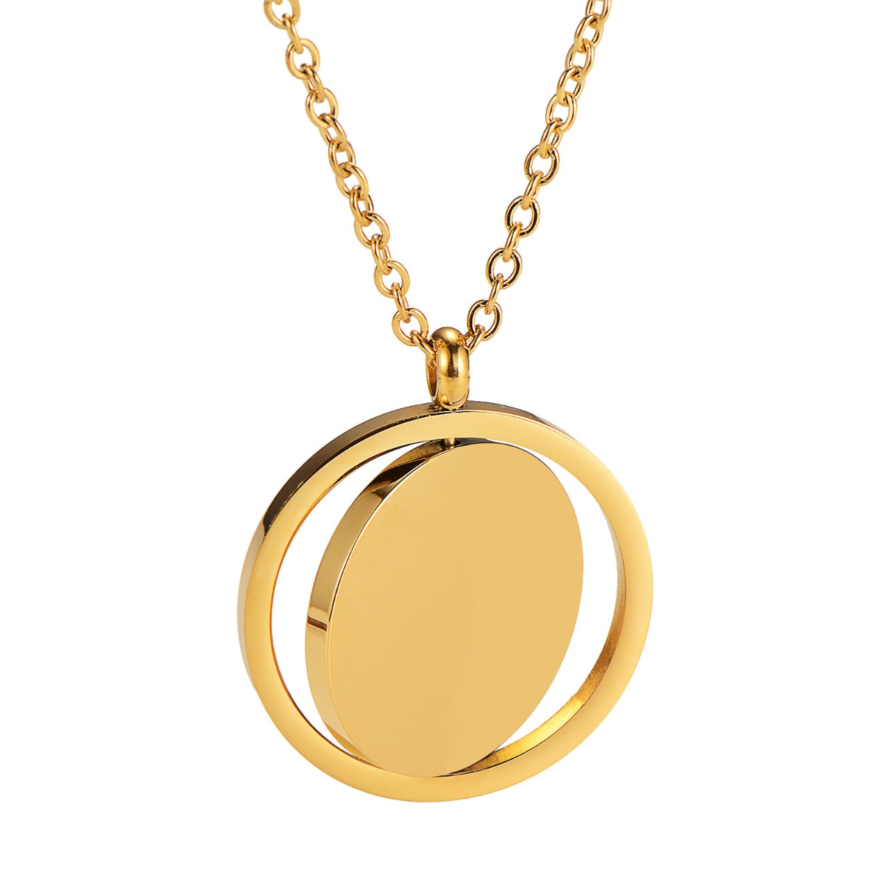 Rotating Pendant Necklaces