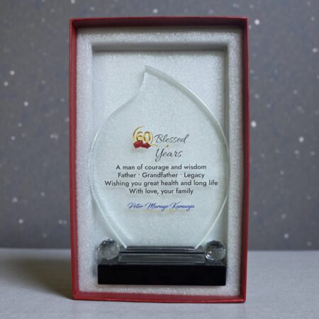 Premium Crystal Glass Award Trophies
