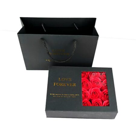 Valentine Preserved Flower Gift Set