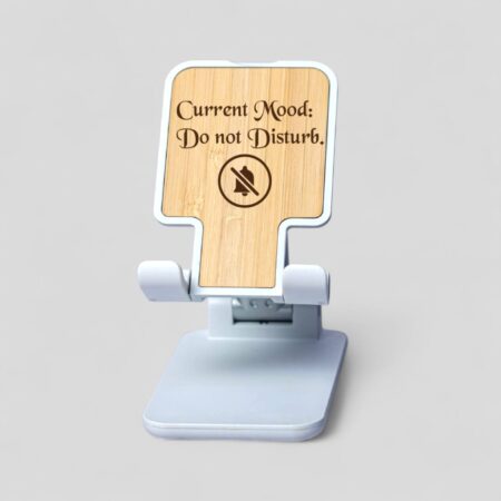 Personalized Wooden Phone Holder Stand