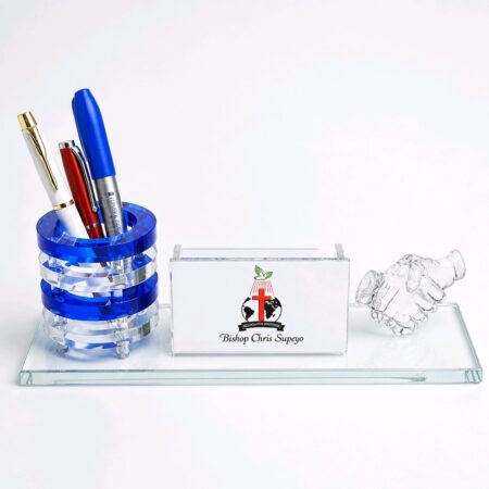 Custom Executive Office Pen Holder