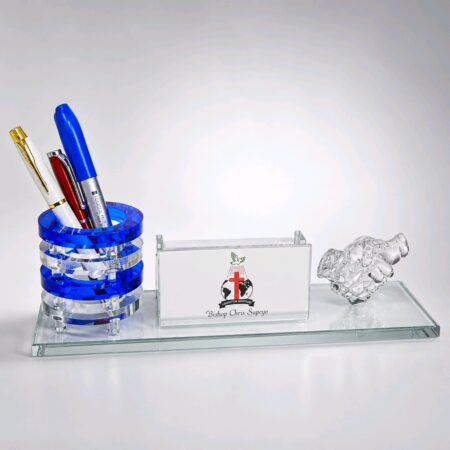 Custom Executive Office Pen Holder
