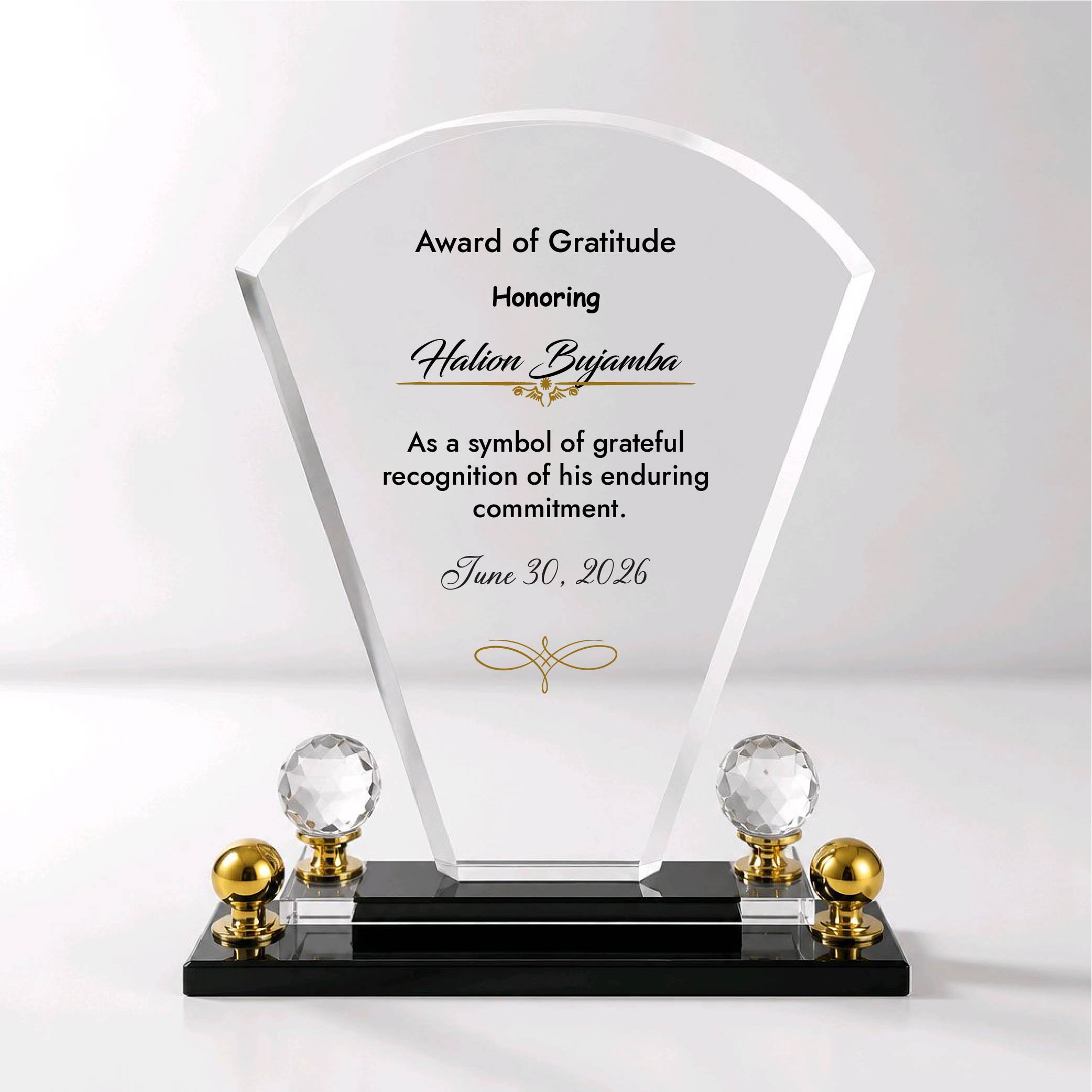 Custom Recognition Award Trophies