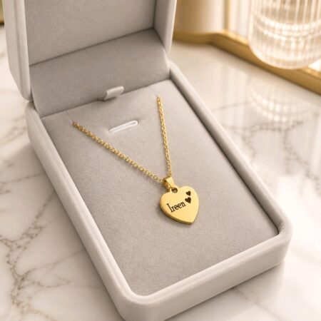 Personalized Heart Pendant Necklaces