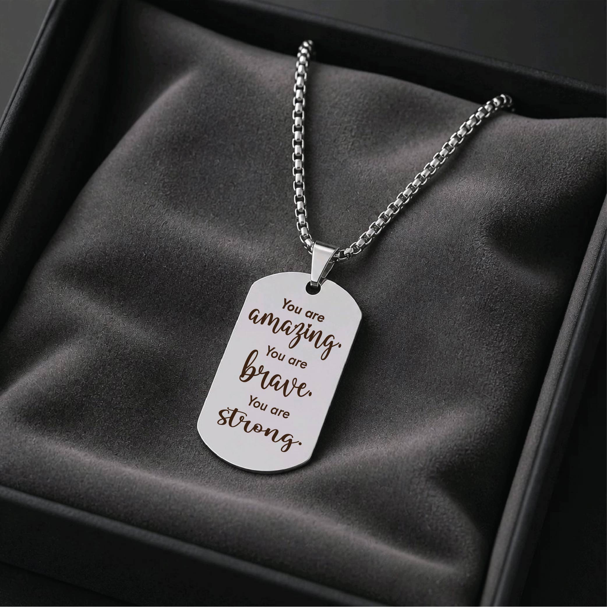 Personalized Men’s Pendant Necklaces