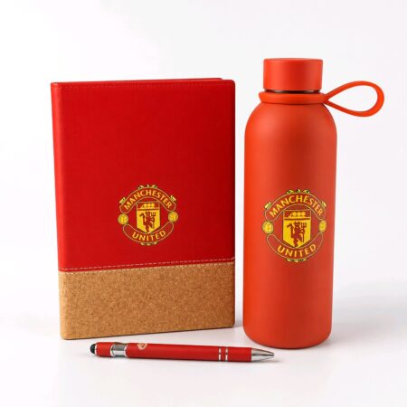 Personalized Red Executive Gift Set