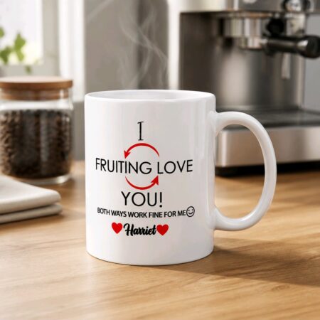 Personalized White Ceramic Coffee Mugs