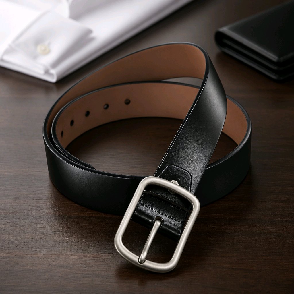 Pure Leather Waist Belts for Men