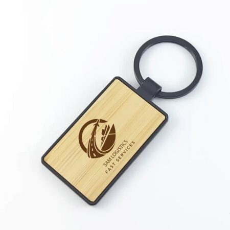 Premium metallic and wooden keychains
