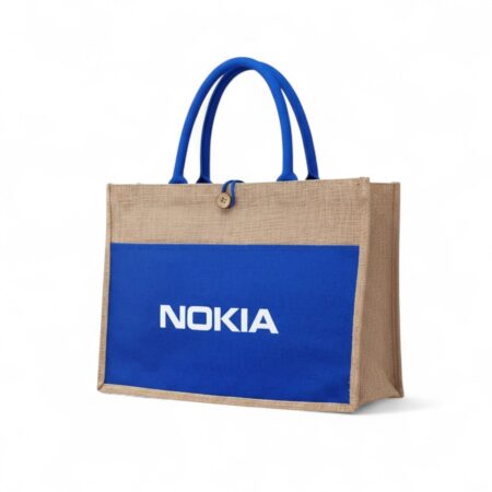 Reusable Custom Print Jute Tote Bags