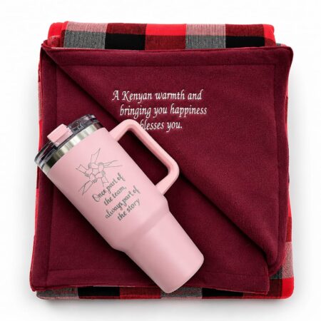 Personalized Fleece Blankets and Tumblers