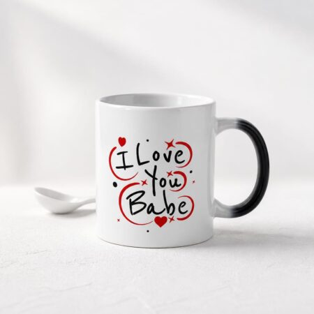 Heat Reveal Color Changing Coffee Cup