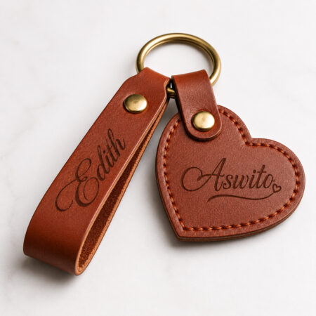 Branded Corporate Leather Key Chains