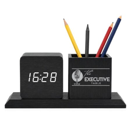 Personalized Digital Wooden Pen Holder