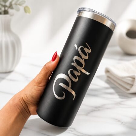Engraved Stainless Steel Skinny Tumblers