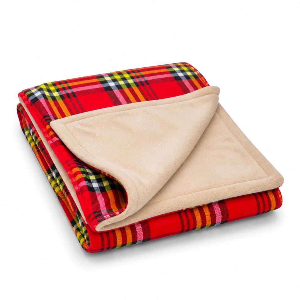 Maasai Heritage Fleece Blanket