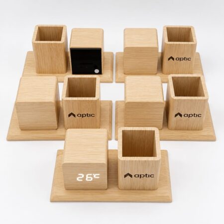 Branded Wooden Pen Holders