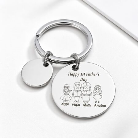 Personalized Family Keychains