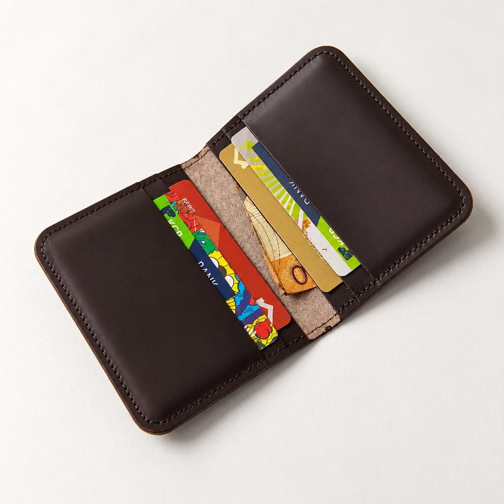 Pure Leather Card Holder Wallet
