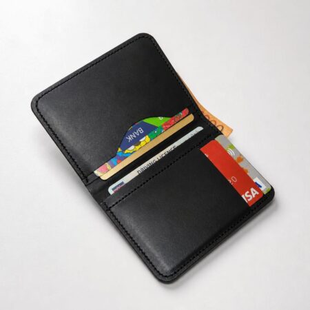 RFID Leather Card Holder Wallet