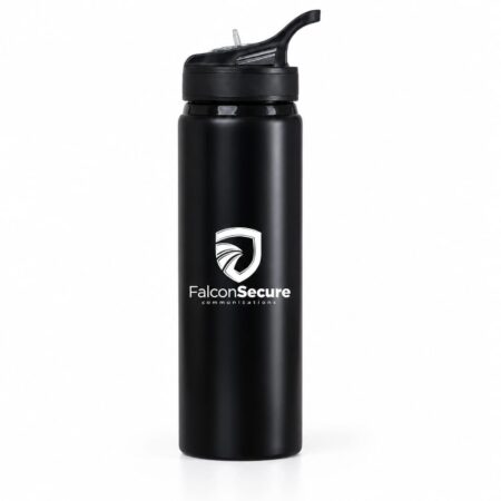 Branded Metallic Water Bottle