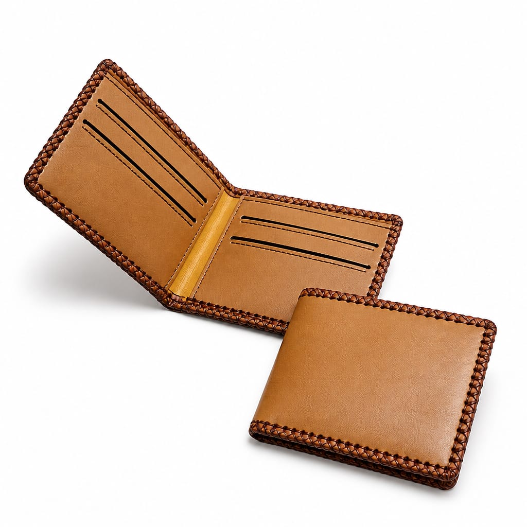 Custom Name Men’s Bifold Wallet