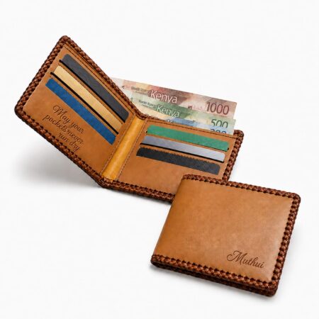 Custom Name Men’s Bifold Wallet