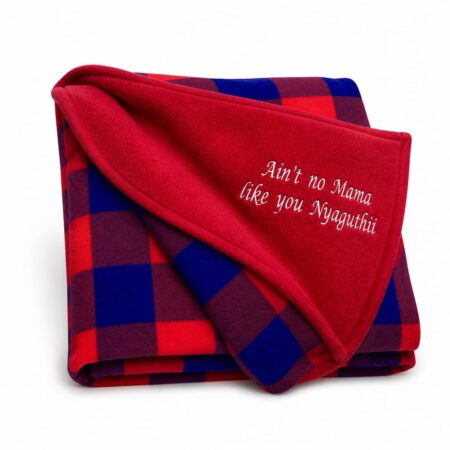 Embroidered Fleece Blanket In Kenya