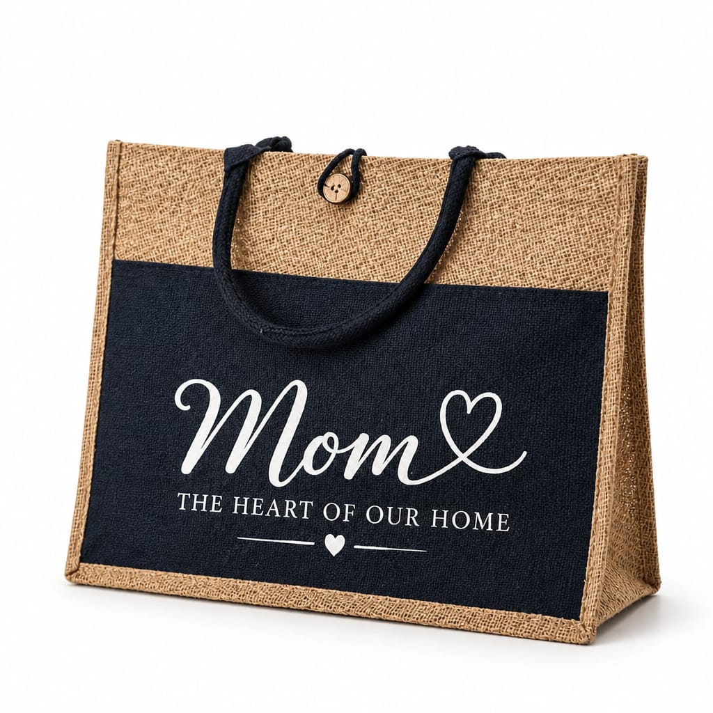Personalized A3 Jute Tote Bags
