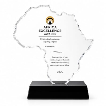 Personalized Africa Crystal Awards