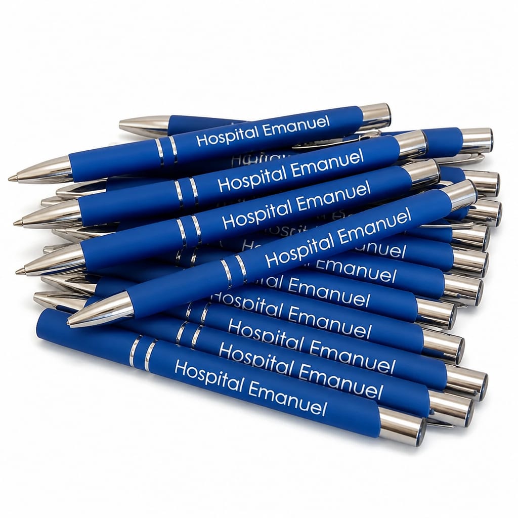 Personalized Blue Pens