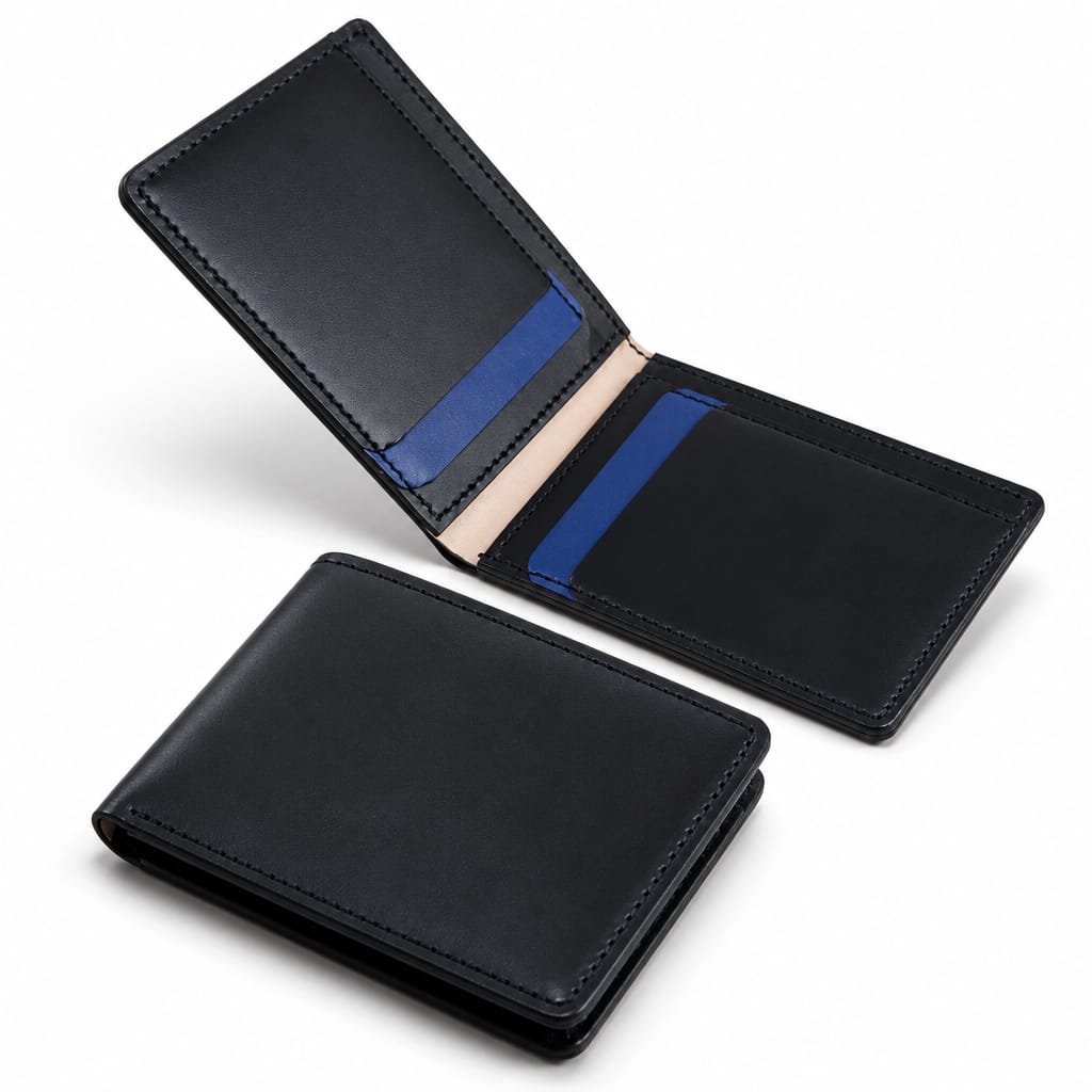 Genuine Leather Bifold Wallets