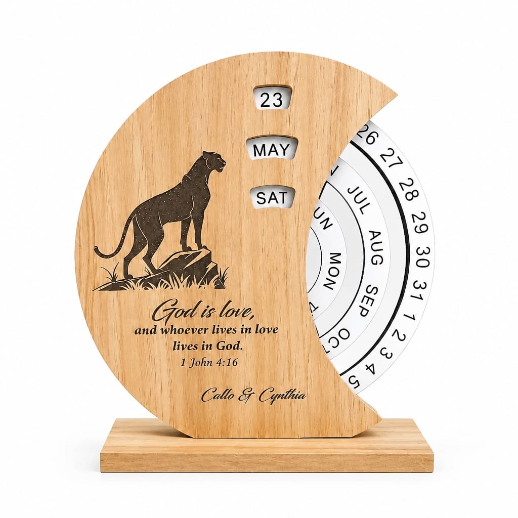 Perpetual Desk Calendar
